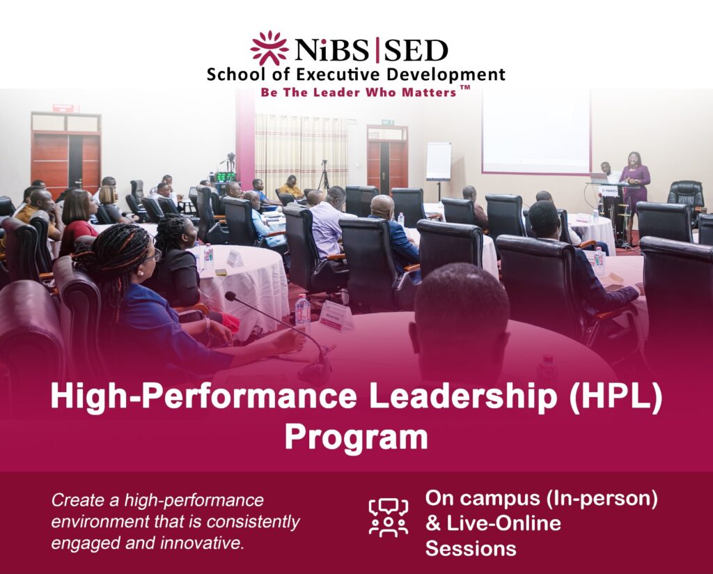 %nibs % NiBS High-Performance Leadership (HPL) Program