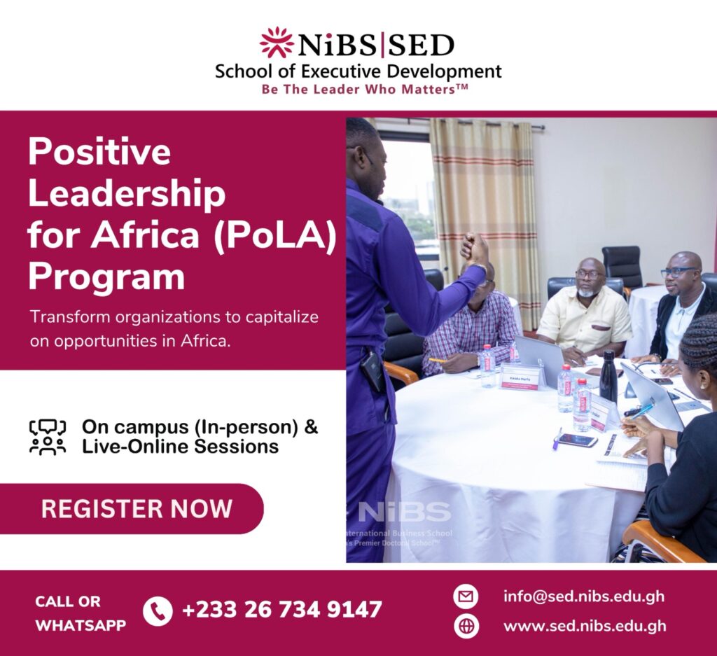 %nibs % NiBS Positive Leadership for Africa (POLA) Program