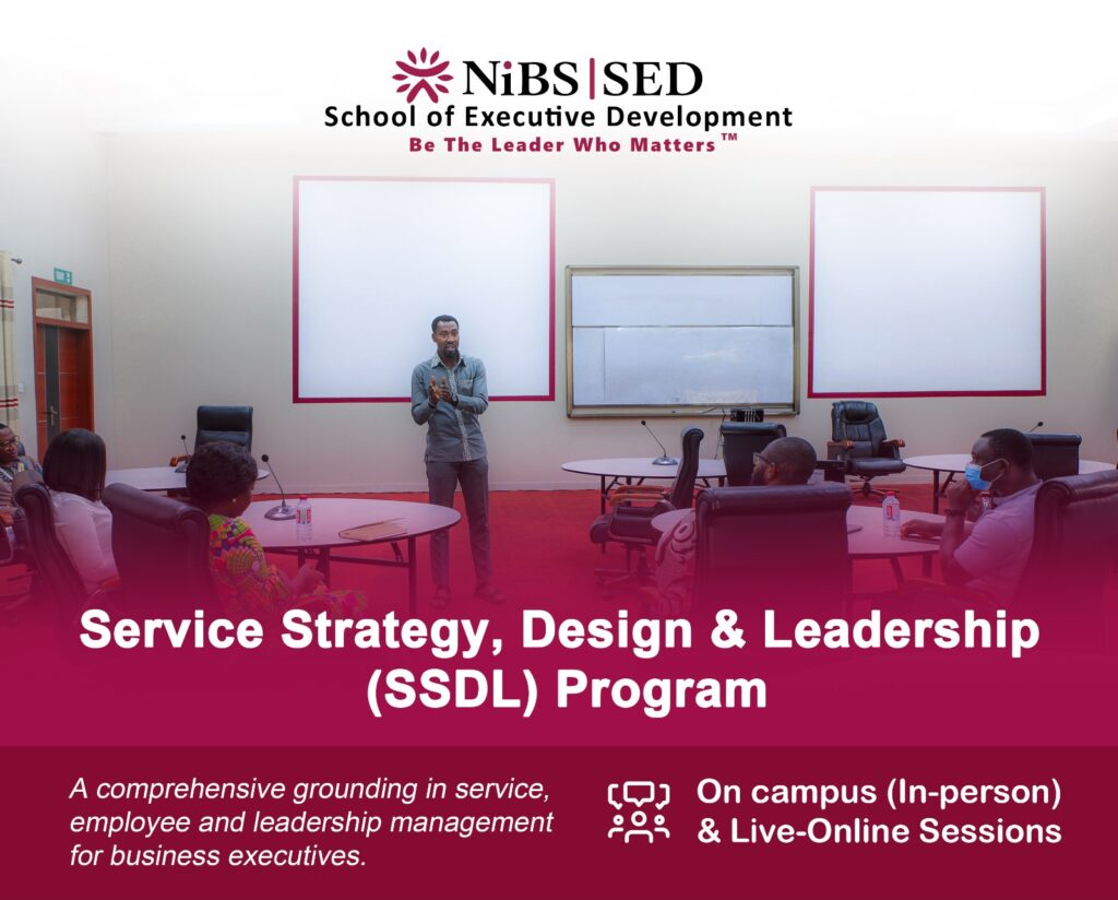 NiBS Service Strategy, Design & Leadership (SSDL) Program