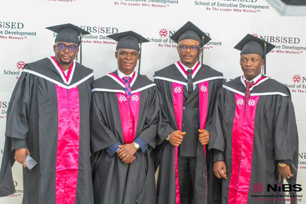 %nibs % Nibs EMBA graduation