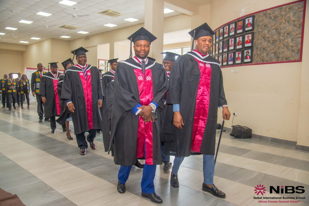 %nibs % Nibs EMBA graduation
