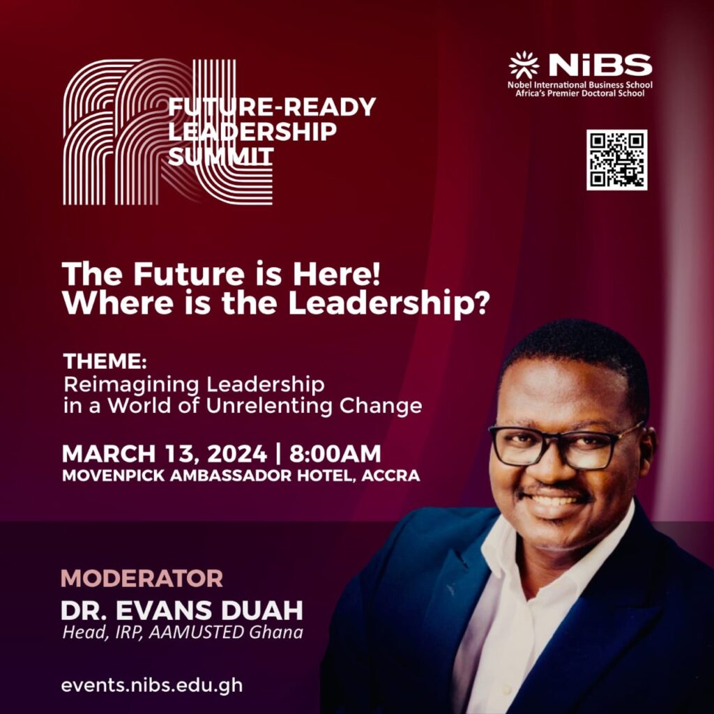 %nibs % Dr. Evans Duah
